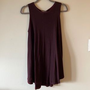 Burgundy Dress